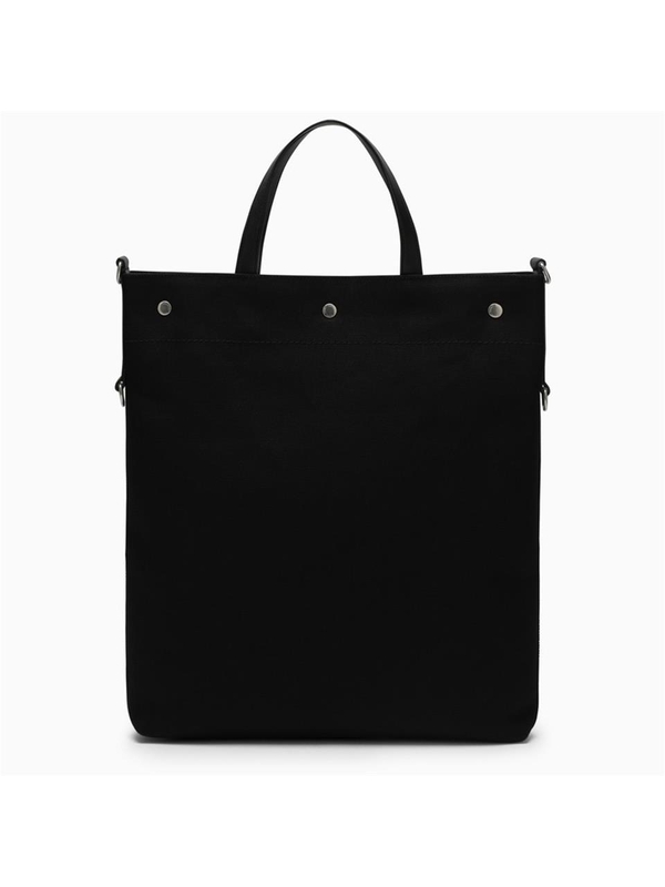 생로랑 Saint Laurent North/South tote bag in black canvas 710264FAA5E