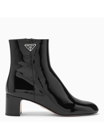 프라다 Prada Black patent leather ankle boot 1T192N055069