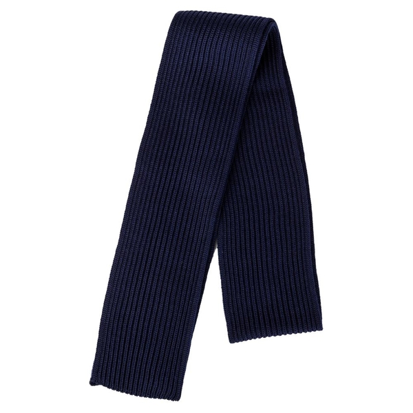 23FW 골지 울 머플러 네이비 블루 SCARF NAVY BLUE