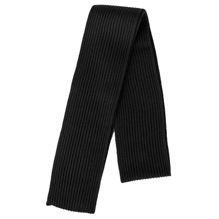 23FW 골지 울 머플러 블랙 SCARF BLACK