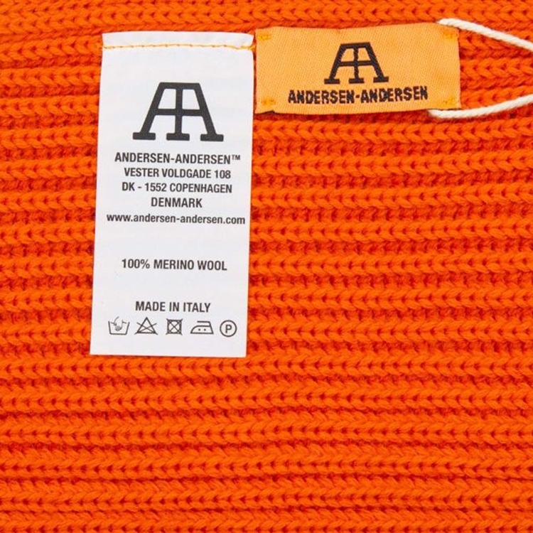 23FW 골지 울 머플러 오렌지 SCARF ORANGE