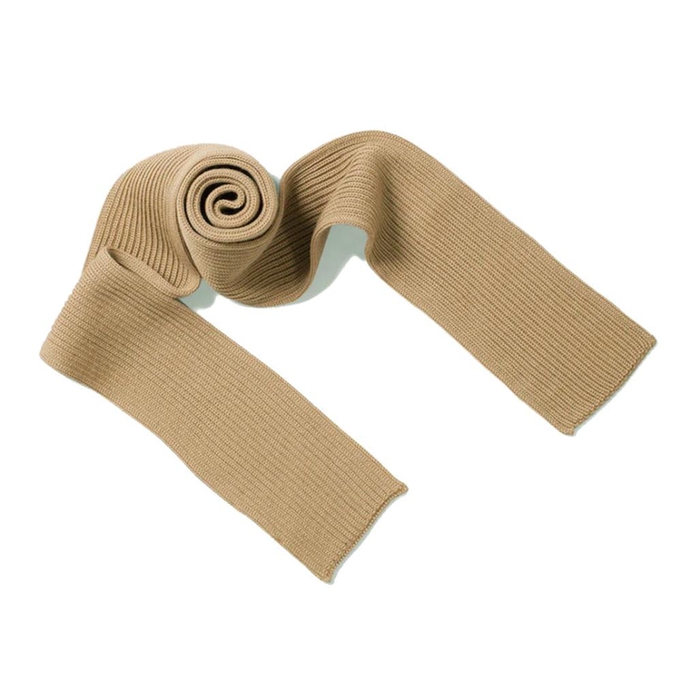 23FW 골지 울 숏 머플러 카멜 SHORT SCARF CAMEL