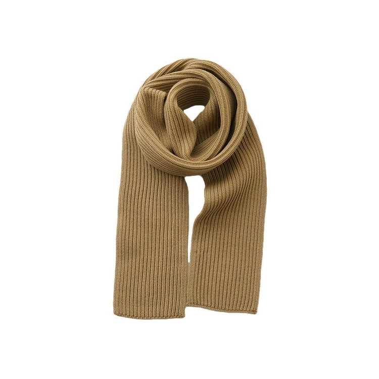 23FW 골지 울 머플러 카멜 SCARF CAMEL