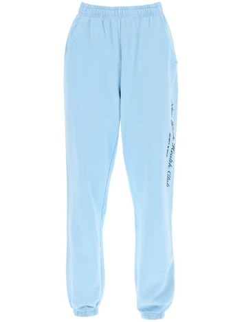 스포티앤리치 Sporty rich ny health club flocked sweatpants SW843