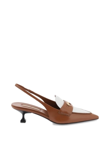 미우미우 Miu miu leather slingback pumps 5D901D 276