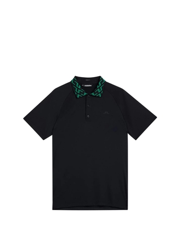 제이린드버그 SS23 남성 골프 루이 폴로 블랙 RUI POLO BLACK
