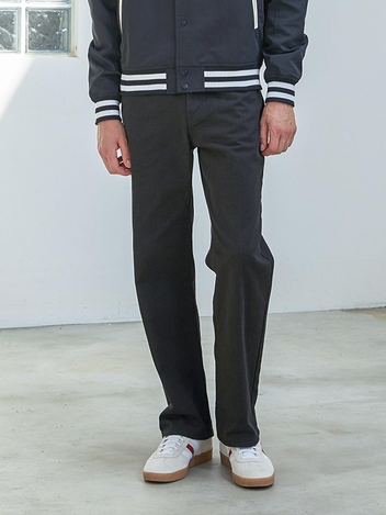 23 FW 남여공용 세미와이드 컬러데님팬츠 (BLACK)