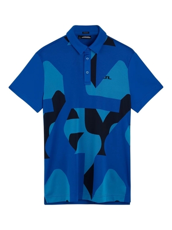 제이린드버그 SS23 남성 골프 폴로 JOEL 레귤러 핏 LAPIS BLUE