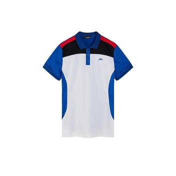제이린드버그 SS23 남성 골프 로이 슬림 핏 폴로 라피스 블루 ROY SLIM FIT POLO LAPIS BLUE