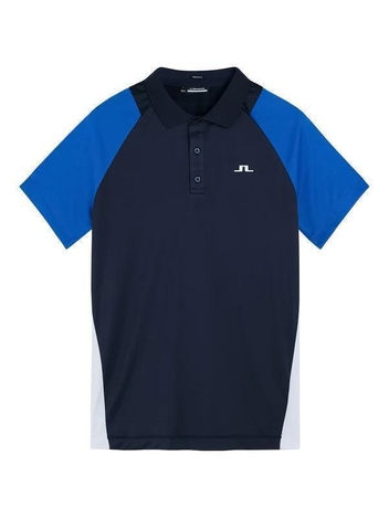 제이린드버그 SS23 남성 골프 랄스 폴로 Lapis Blue