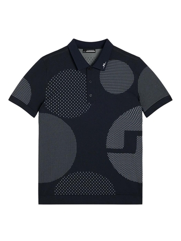제이린드버그 SS23 남성 골프 네이트 심리스 폴로 네이비 NATE SEAMLESS POLO JL NAVY