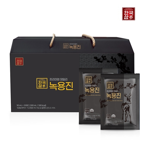 [한국삼] 프리미엄 데일리 녹용진 (50ml*30포)