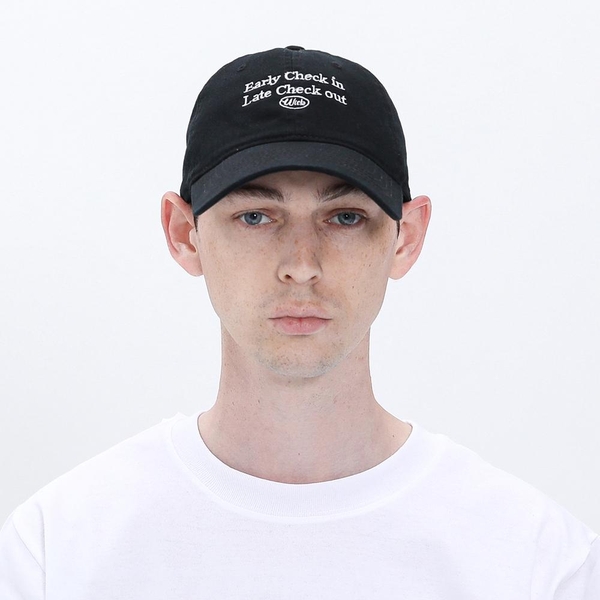 BG284CAP566_Check In Washing Cap_Black