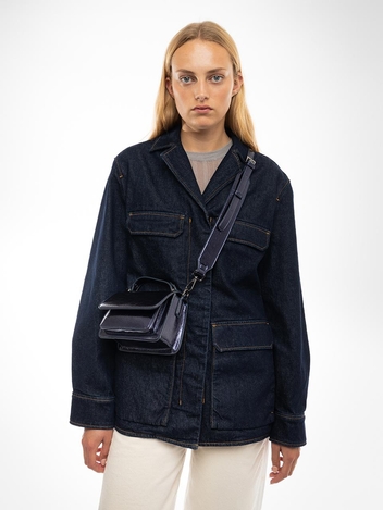 비건 르니(RENEI) Metallic Structure Sheeny Navy_HVISK