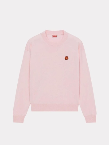 겐조 (W) 플라워 패치 니트 FD52PU3813LB 34 Pink