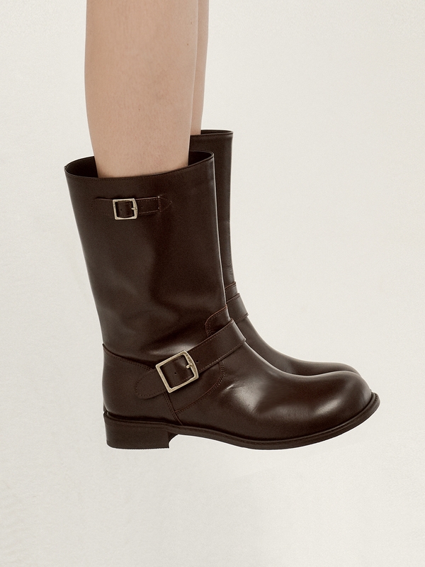 Mid Biker Boots LC281_2.5cm