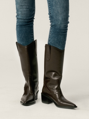 Western Long Boots LC283_5cm