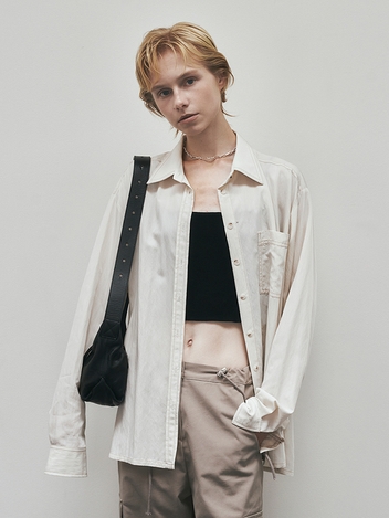 Classic Stitch Point Shirt (Ivory)