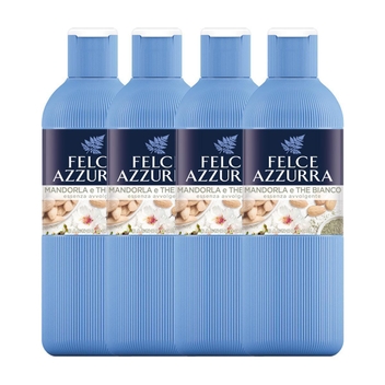 펠체아주라 향좋은 바디워시 바디클렌져 650ml 아몬드&화이트티 X4개 이탈리아 직수입