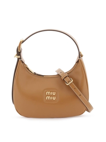 미우미우 Miu miu leather hobo bag 5BC161 V OOO 2E6Y