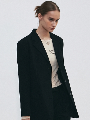 STANDARD RELAX MOOD SINGLE JACKET_BLACK