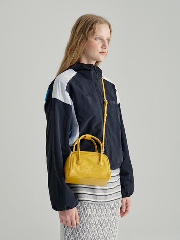 SOFT TOTE MINI_yellow glossy plain
