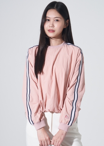 [BLUDOT] 볼륨 셔링 스포츠 블라우스_PK