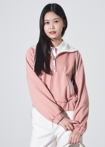 [BLUDOT] 더블 스트링 후드집업_PK