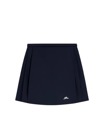제이린드버그 SS23 여성 골프 시에라 플리츠 스커트 Navy