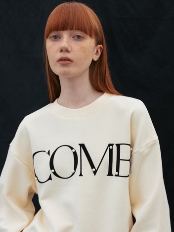 CO PEARL LOGO SWEATSHIRT_CREAM