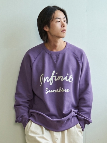 인피니티 선샤인 스웨트 셔츠 라일락
