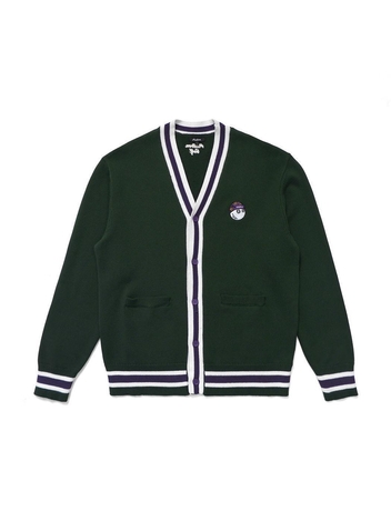 말본 FW23 남성 WIZ 가디건 (포레스트 그린)