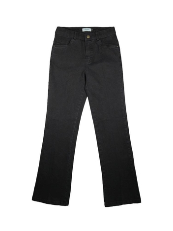 HIGH WAIST BOOTS CUT JEANS 스트레치 부츠컷 데님팬츠_BLACK