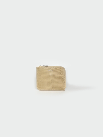 CURVE ZIPPER WALLET [KHAKI BEIGE]