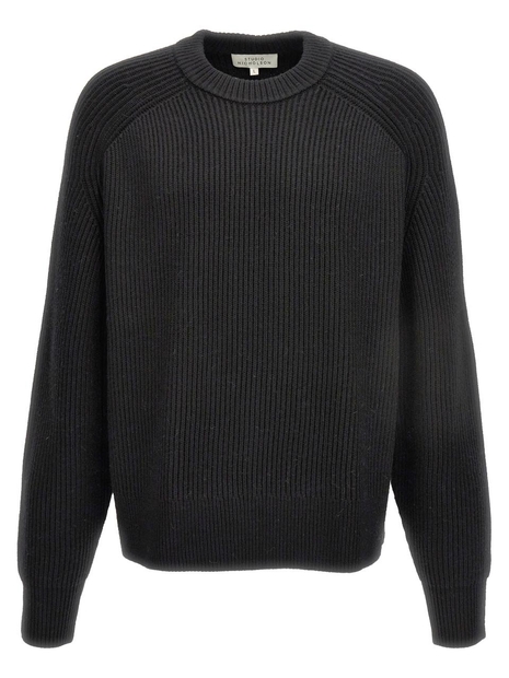 스튜디오 니콜슨 Arum sweater ARUMBLACK