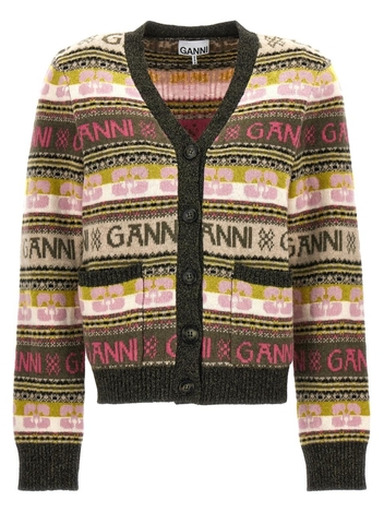 가니 Logo cardigan K2035861