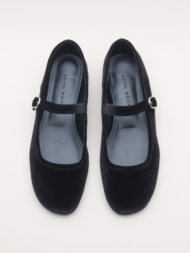 Velvet flats kw2512 1.5cm 플랫