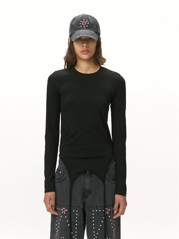 TWO-WAY LAYER TOP / BLACK