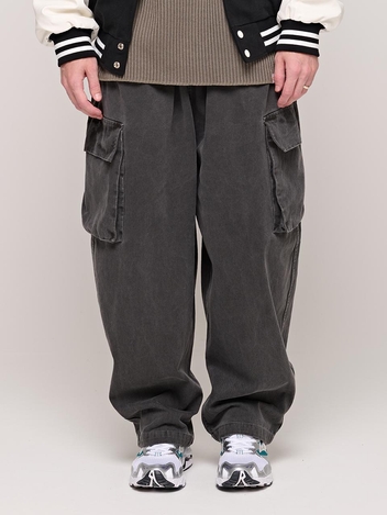 CB PIGMENT BANDING CARGO PANTS (CHARCHOL)