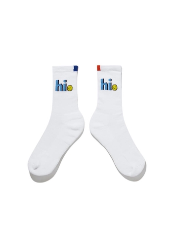 KULE THE WOMENS HI SMILE SOCK - WHITE