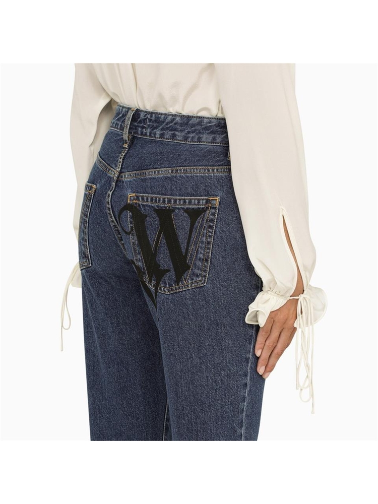 비비안웨스트우드 Vivienne Westwood Blue slim denim jeans 19020024W00O2-DE