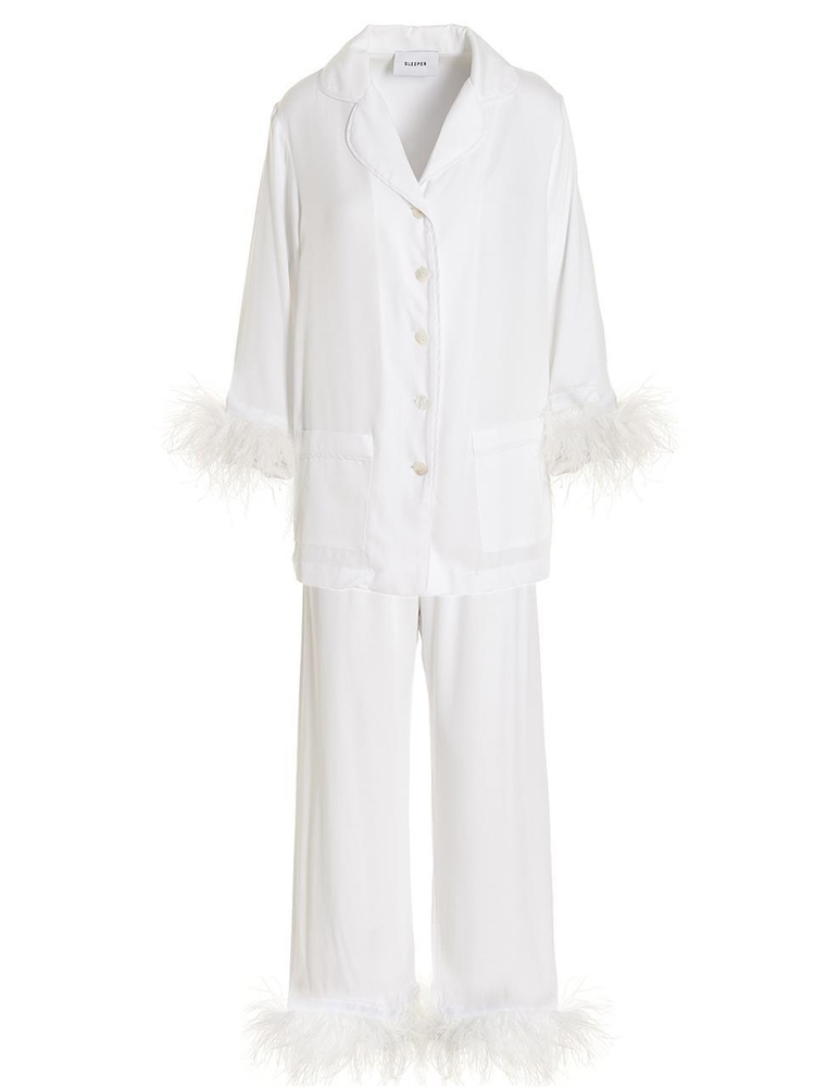 슬리퍼 Party Pajama suit SH2101PWHITE