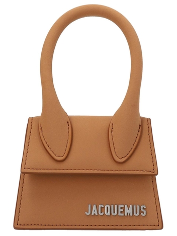자크뮈스 Le Chiquito Mini’ handbag 22E216BA001LIGHTBROWN