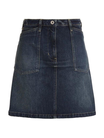 겐조 Denim skirt FD52DJ2696B2DD