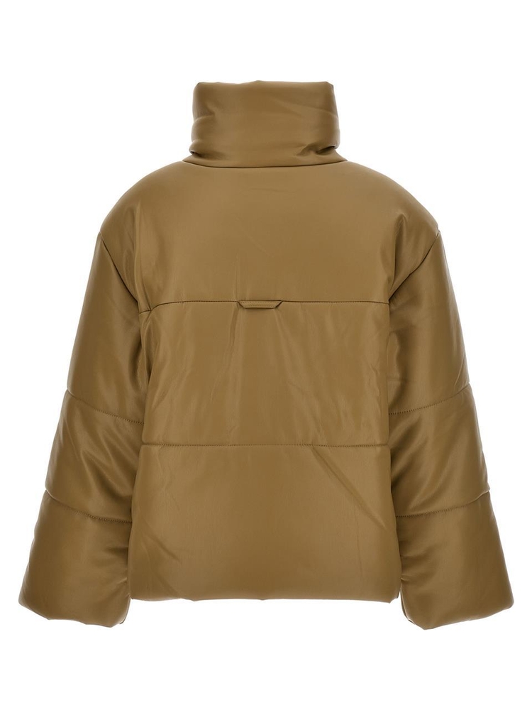 나누슈카 Hide down jacket  NW23PFOW00765KHAKI