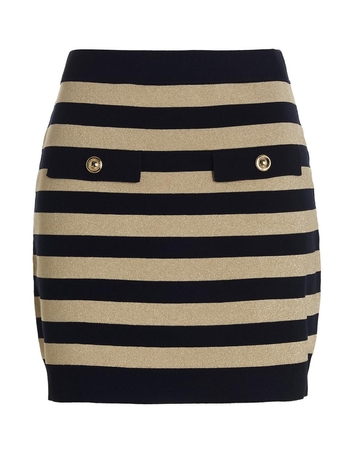 마이클코어스 Striped miniskirt MS3708M9CU409