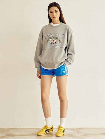 TAV Signature Overfit Sweatshirts - Grey