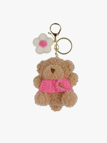 PINKY BEAR KEY RING_PINK