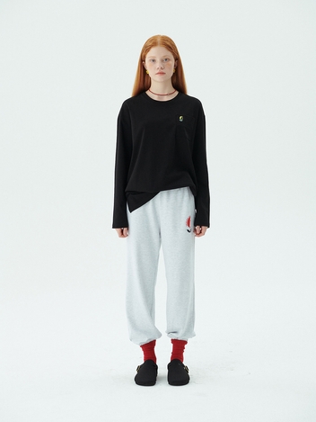June Overfit T-shirt_Black