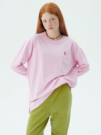 June Overfit T-shirt_Pink